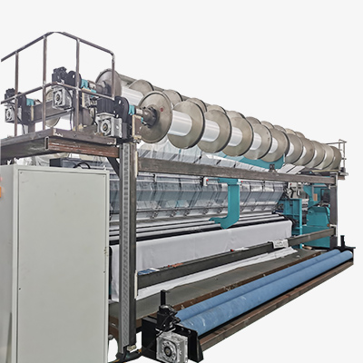 single needle bar raschel knitting machine